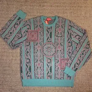 Supreme tapestry sweater outlet